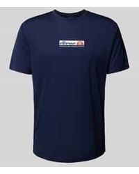 Ellesse - T-Shirt Met Labelprint, Model 'Corboba' - Lyst