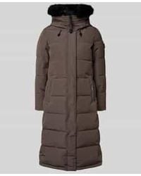 Khujo - Lange Puffer Jassen - Lyst