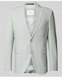 S.oliver - 2-knoops Colbert Met Reverskraag - Lyst