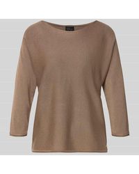 S.oliver - Relaxed Fit Strickpullover aus Viskose-Mix mit Glitzergarn - Lyst