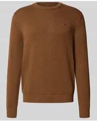 Tommy Hilfiger - Regular Fit Gebreide Pullover Van Zuiver Katoen - Lyst