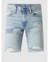 Levi's Slim Fit Jeansshorts aus Baumwolle Modell 'Wild West' - Blau