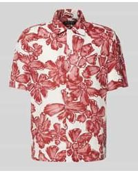Marc O' Polo - Regular Fit Vrijetijdsoverhemd Van Puur Linnen - Lyst