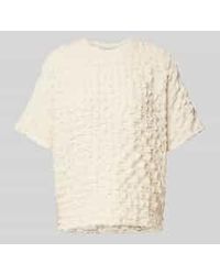 Jake*s - T-shirt Met Structuurmotief - Lyst