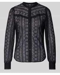 ONLY - Regular Fit Blouse Van Transparant Kant, Model 'Reba' - Lyst