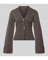 Gina Tricot - Slim Fit Cardigan Met Wol - Lyst