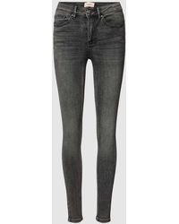 Vero Moda - Skinny Fit Jeans Im 5-Pocket-Design Modell 'Flash' - Lyst