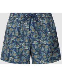 Hom - Badehose mit Allover-Muster Modell 'BESPOKE ABACO' - Lyst