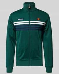 Ellesse - Sweatjack Met Labelpatch, Model 'Vicenza Track' - Lyst
