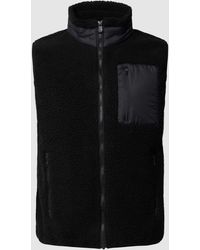 Save The Duck - Gilet Met Labelpatch - Lyst