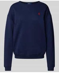 Polo Ralph Lauren - Oversized Sweatshirt Met Logostitching - Lyst