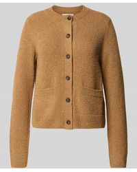 Marc O' Polo - Regular Fit Strickpullover aus Baumwoll-Mix mit Woll-Anteil - Lyst