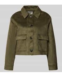 Neo Noir - Regular Fit Jack Met Platte Kraag, Model 'Romana' - Lyst