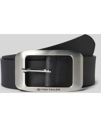 Tom Tailor - Ledergürtel in unifarbenem Design Modell 'AMY' - Lyst