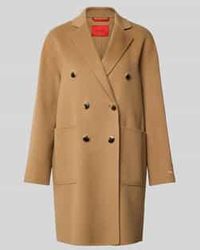 MAX&Co. - Regular Fit Lange Wollen Jas Van Zuivere Scheerwol, Model 'Riccardo' - Lyst