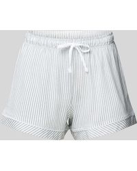 S.oliver - Pyjama-Shorts mit Streifenmuster Modell 'Everyday' - Lyst