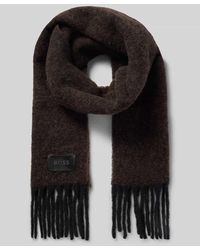 BOSS - Schal mit Label Patch - Lyst