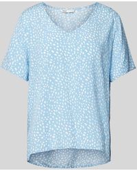 ONLY - Blusenshirt mit V-Ausschnitt Modell 'SUSAN' - Lyst