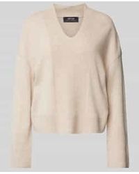 Marc Cain - Gebreide Pullover Met Ribboorden - Lyst