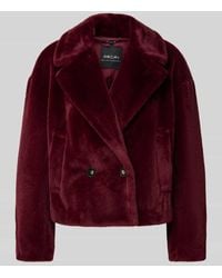 Marc Cain - Jacke aus Kunstfell mit Reverskragen - Lyst