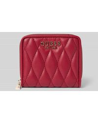 Guess - Portemonnaie mit Label-Applikation Modell 'VALLA' - Lyst