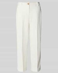 B.Young - Tapered Fit Stoffen Broek Met Verkort Model, Model 'Deceri' - Lyst