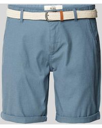 Redefined Rebel - Regular Fit Shorts mit Gürtel Modell 'NEBRASKA' - Lyst