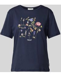 ARMEDANGELS - T-Shirt mit floralem Print Modell 'MAARLA' - Lyst