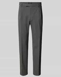 Cinque - Regular Fit Stoffen Broek Met Franse Steekzakken, Model 'Cisalto' - Lyst
