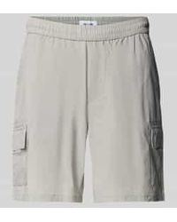 Only & Sons - Relaxed Fit Korte Cargobroek Met Steekzakken - Lyst