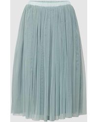 LACE & BEADS - Knielanger Rock Mit Plisseefalten - Lyst