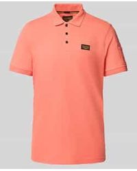 PME LEGEND - Poloshirt Met Labeldetail - Lyst