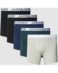 Jack & Jones - PLUS SIZE Trunks mit elastischem Label-Bund im 5er-Pack - Lyst