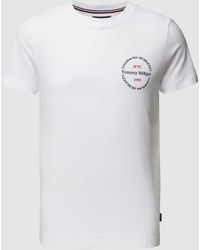 Tommy Hilfiger - Slim Fit T-Shirt mit Rundhalsausschnitt - Lyst