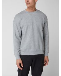 Jack & Jones Oversized Sweatshirt Van Katoenmix, Model 'brink' - Grijs
