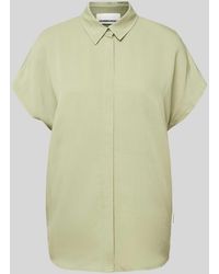 ARMEDANGELS - Bluse mit Kappärmeln Modell 'LARISAANA' - Lyst