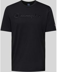Champion - T-Shirt mit Label-Stitching - Lyst