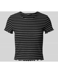 ONLY - Slim Fit T-Shirt mit Viskoseanteil Modell 'EMMA' - Lyst