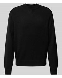 ARMANI EXCHANGE - Strickpullover mit gerippten Abschlüssen - Lyst