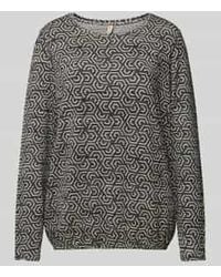 Soya Concept - Shirt Met Lange Mouwen En Ronde Hals, Model 'Galina' - Lyst