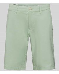 S.oliver - Regular Fit Chino-Shorts mit Gesäßtaschen - Lyst