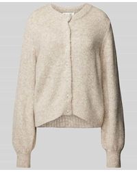 My Essential Wardrobe - Cardigan mit Rundhalsausschnitt Modell 'Ellie' - Lyst