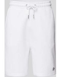 Tom Tailor - Relaxed Fit Sweatshorts mit Label-Print - Lyst