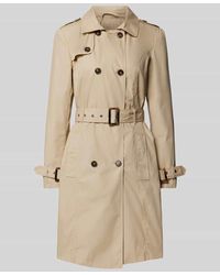 Soya Concept - Trenchcoat mit Taillengürtel Modell 'Lora' - Lyst