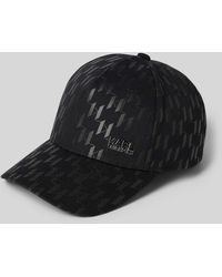 Karl Lagerfeld - Basecap mit Allover-Muster - Lyst