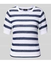 Monari - Gebreide Pullover Met 1/2-Mouwen - Lyst