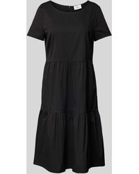 ROBE LÉGÈRE - Knielanges Kleid mit Rundhalsausschnitt - Lyst