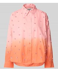 Essentiel Antwerp - Regular Fit Bluse mit Pailletten Modell 'Harkansas' - Lyst