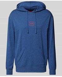 HUGO - Hoodie Mit Label-Print Modell 'Laze' - Lyst