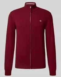 GANT - Gebreid Jack Met Ritssluiting - Lyst